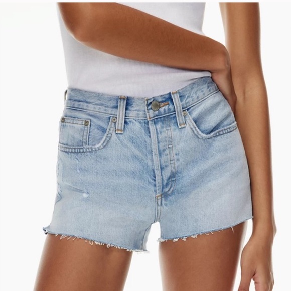 BRAND NEW‼️ ARITZIA DENIM FORUM THE YOKO SHORT - Picture 1 of 6